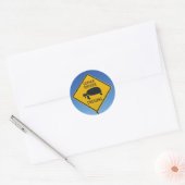 Sticker Rond croisement (Enveloppe)