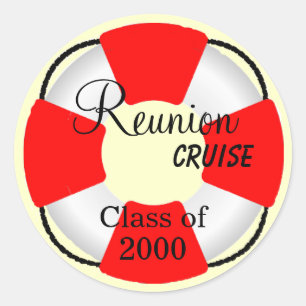 Sticker Rond Croisière Préserver-Réunion