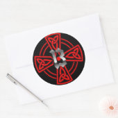 Sticker Rond Croix cathare 13 (Enveloppe)
