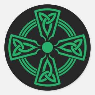 Sticker Rond Croix celtique