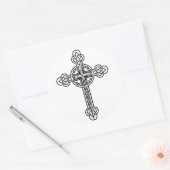 Sticker Rond Croix celtique (Enveloppe)