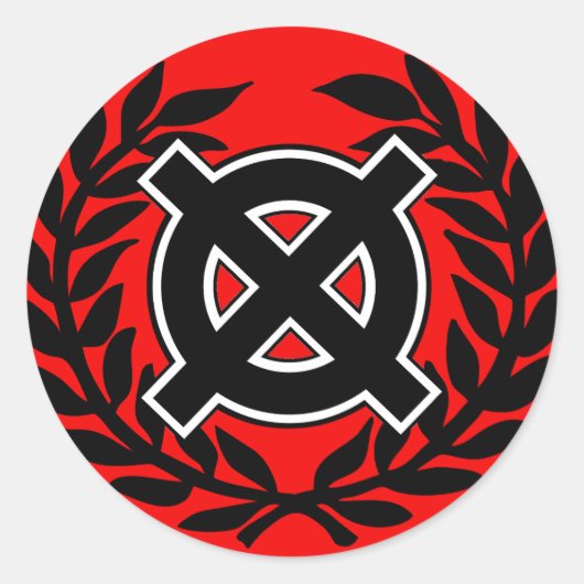 Sticker Rond Croix celtique (Devant)