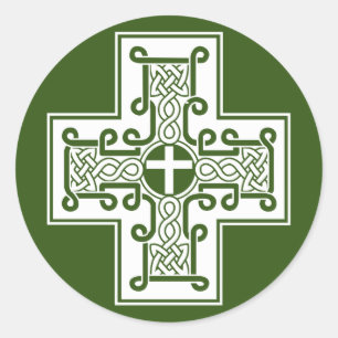Sticker Rond Croix celtique