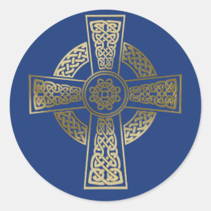 Sticker Rond Croix celtique