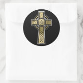 Sticker Rond Croix celtique (Sac)