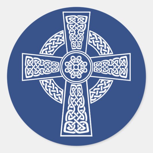 Sticker Rond Croix celtique (Devant)