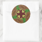 Sticker Rond Croix de bronze (Sac)