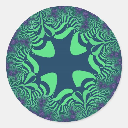 Sticker Rond Croix de Green Grove (Devant)