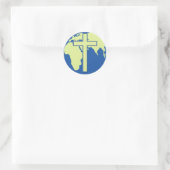 Sticker Rond Croix de Terre (Sac)