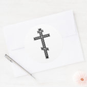 Sticker Rond Croix orthodoxe (Enveloppe)