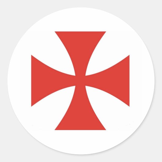 Sticker Rond Croix Trottine (Devant)