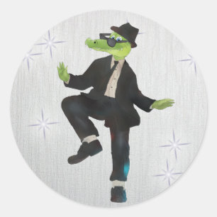 Sticker Rond Croko (homonymie)