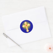 Sticker Rond Cross (Enveloppe)