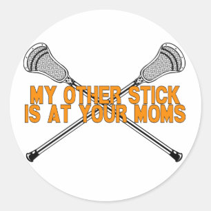 Sticker Rond Crosse Mon Autre Bâton