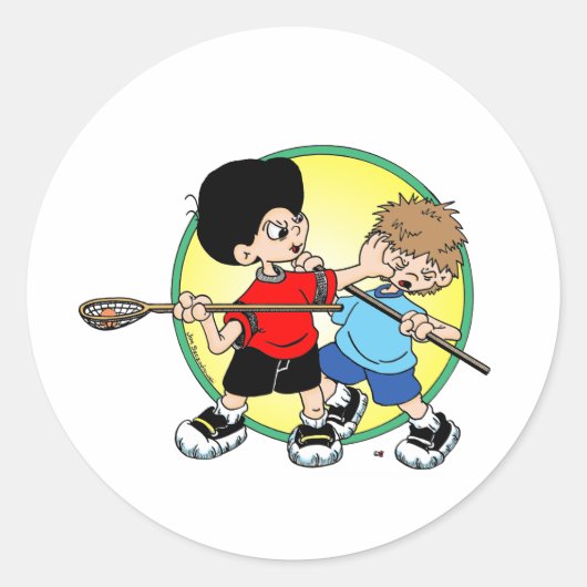 Sticker Rond Crosse n° 2 (Devant)