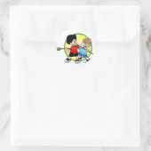 Sticker Rond Crosse n° 2 (Sac)