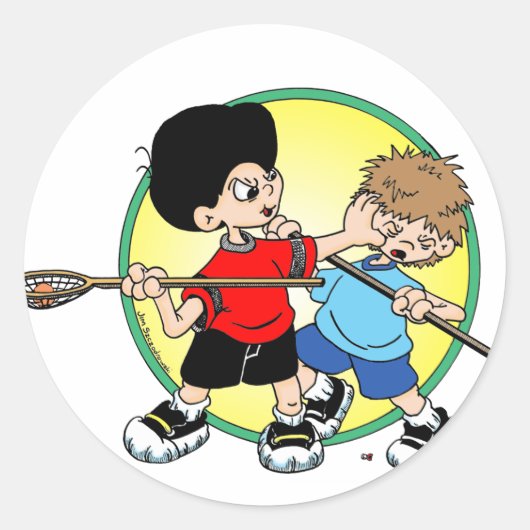 Sticker Rond Crosse n° 2 (Devant)