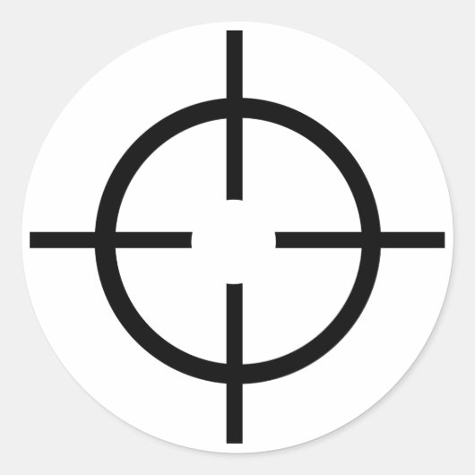 Sticker Rond Crosshire (Devant)