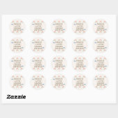 Sticker Rond CrossStitchPLHeartFlowers (Feuille)