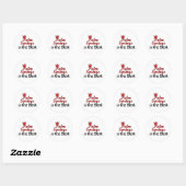 Sticker Rond Crown Palm Springs (Feuille)