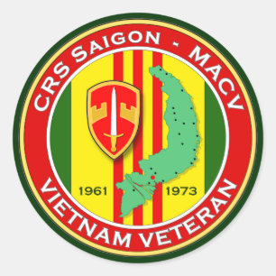 Sticker Rond CRS Saigon 2 - ASA Vietnam