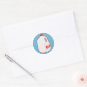 Sticker Rond Cruche de lait (Enveloppe)