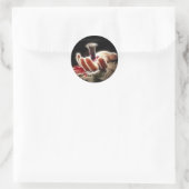 Sticker Rond Crucifixion (Sac)