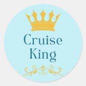Sticker Rond Cruise King (Devant)