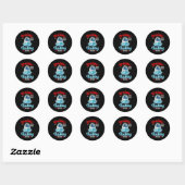 Sticker Rond Cruisin With My Hubby 2026 Romantic Couple Cruise (Feuille)