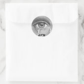 Sticker Rond Cry (Sac)
