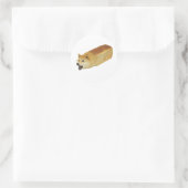 Sticker Rond Crypto Pain Dogecoin (Sac)