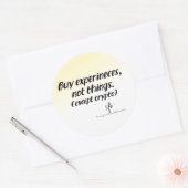 Sticker Rond Cryptocurrency vs. Things Gold Tint (Enveloppe)