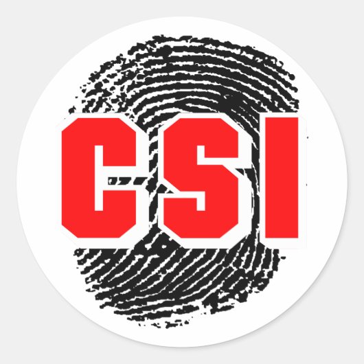 STICKER ROND CSI (Devant)