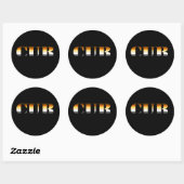STICKER ROND CUB (Feuille)