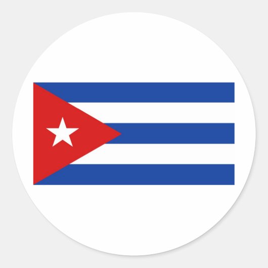 Sticker Rond Cuba (Devant)