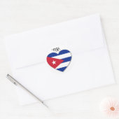 Sticker Rond Cuba Love (Enveloppe)