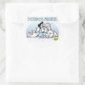 STICKER ROND CUBES (Sac)