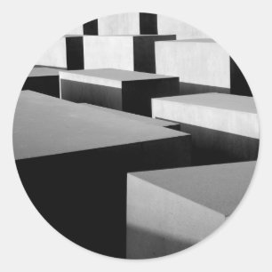 Sticker Rond Cubes à Berlin