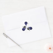 STICKER ROND CUIR FIER ÉCLAT (Enveloppe)