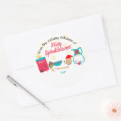 Sticker Rond Cuire ingrédients de cuisson Noël à partir de (Enveloppe)