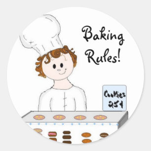 Sticker Rond Cuisine