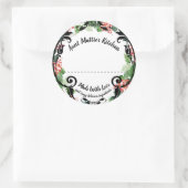 Sticker Rond Cuisine de la Nouvelle-Orléans (Sac)