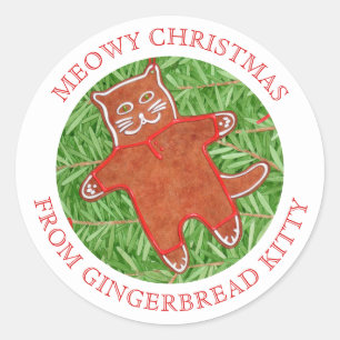 Sticker Rond CUISINE DE PAIN GINGERPÉ Gros joints d'enveloppe r