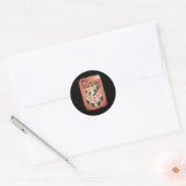 Sticker Rond Cuisine de sushi japonaise parfaite | Conception d (Enveloppe)