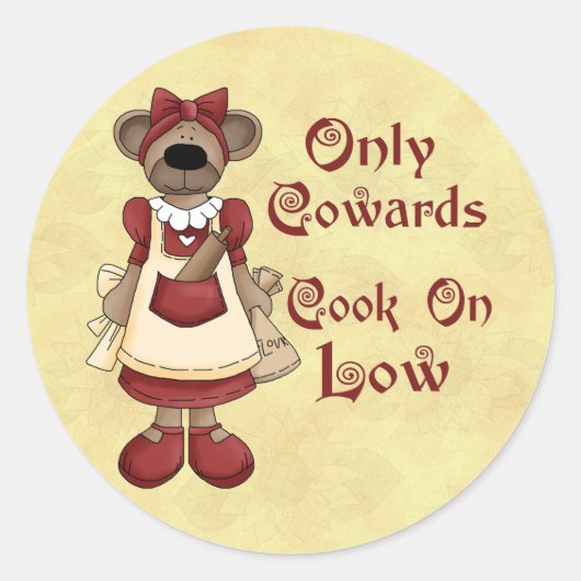 Sticker Rond Cuisines (Devant)