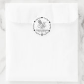Sticker Rond Cuisson de pain au levain (Sac)