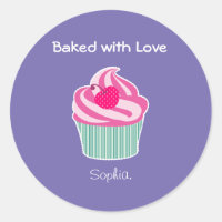 Cuite Avec Amour. Cupcake rose et Potte de Pote