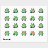 Sticker Rond cul de grenouille (Feuille)