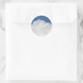 Sticker Rond Cumulus Cloud (Sac)