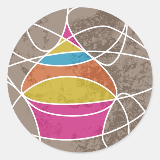 STICKER ROND CUPCAGE (Devant)